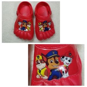Paw Patrol foam Clogs Red